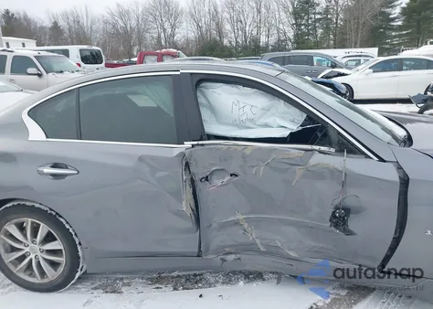 2014 Infiniti Q50 Premium z USA, uszkodzony, nr VIN JN1BV7AR6EM701077